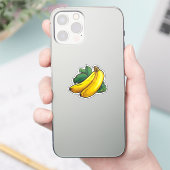 Karikatur-Banane Aufkleber (Telefon)