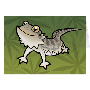 Karikatur Bartagame / Rankin-Drache