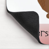Karikatur-Biber Mousepad (Ecke)