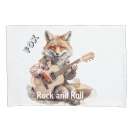 Karikatur Cartoon Animal Fox Musik Kissenbezug
