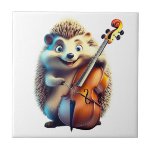Karikatur, Cartoon, Illustration Ein Musical Fliese