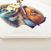 Karikatur, Cartoon, Illustration Eine Musik Sherpadecke (3/4)