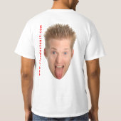 Karikatur Claudes Stuart durch Tammie Gräber T-Shirt (Rückseite)