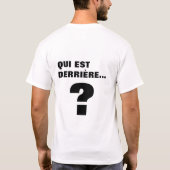Karikatur de MACRON - Wahlen Frankreich 2017 - M T T-Shirt (Rückseite)