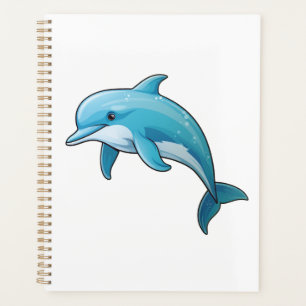 Karikatur Delfin Illustration Planer