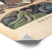 Karikatur der Dreifach-Allianz Poster (Ecke)