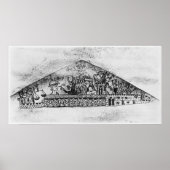 Karikatur der englischen Juden aus einer Haggada Poster (Vorne)