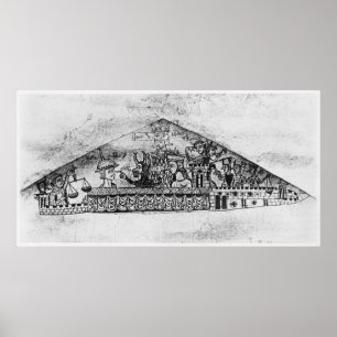 Karikatur der englischen Juden, von einem Haggadah Poster