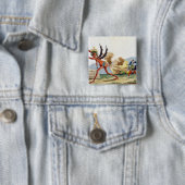 Karikatur der englischen Regierung, 1793 Button (Beispiel)