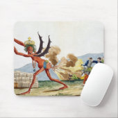 Karikatur der englischen Regierung, 1793 Mousepad (Mit Mouse)