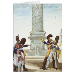 Karikatur der Soldaten beim Colonne Vendome