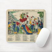 Karikatur des Dämons Geldes, 1860 Mousepad (Mit Mouse)