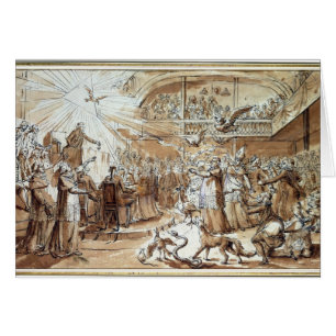 Karikatur des Klerus