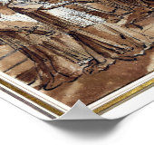 Karikatur des Klerus Poster (Ecke)