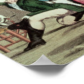 Karikatur des Kometen von 1811, c.1811 Poster (Ecke)