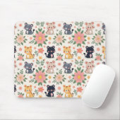 Karikatur Dschungelkatzen Mousepad (Mit Mouse)