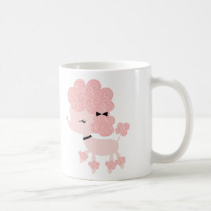 Karikatur Französischer Pudel Kaffeetasse