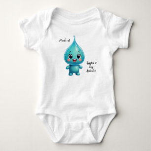 Karikatur für das süße Wasser - Niedlich Baby Strampler