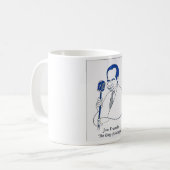 Karikatur Joes Franklin Kaffeetasse (Vorderseite Links)