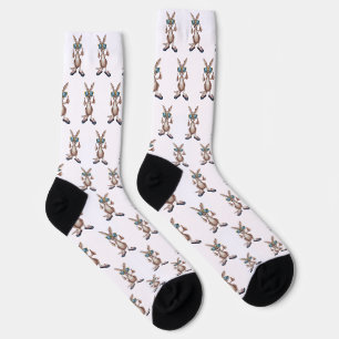 Karikatur Känguru Socken