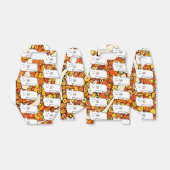 Karikatur Katzen Kritzel-Linienzeichnung Geschenkb Geschenkschachtel (Ungefaltet)