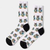 Karikatur Koala Socken (Linkes Detail)