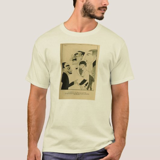 Karikatur-Komödienteam Marx-Brüder 1924 still T-Shirt (Vorderseite)