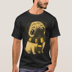 Karikatur-Magie-Welpe Pug T-Shirt