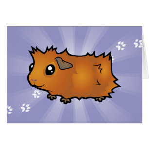 Karikatur-Meerschweinchen (struppig)