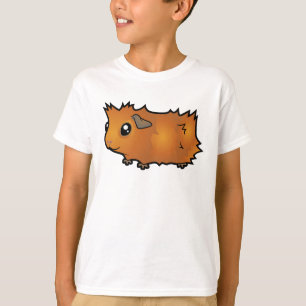 Karikatur-Meerschweinchen (struppig) T-Shirt