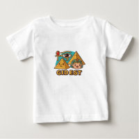 Karikatur-Pharao & Horusauge T-Shirt-Design