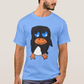 Karikatur Pinguin T-Shirt (Vorderseite)