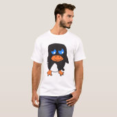 Karikatur Pinguin T-Shirt (Vorne ganz)