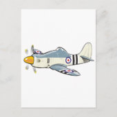 Karikatur Postkarte (Vorderseite)