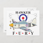 Karikatur Postkarte (Vorne/Hinten)