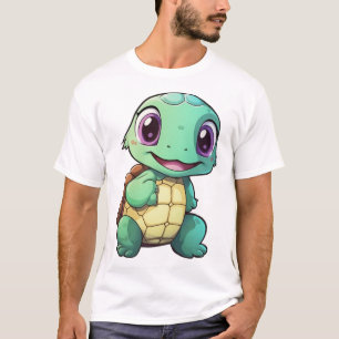 Karikatur-Schildkröten-Illustration Kopie Kopie Ko T-Shirt