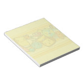 Karikatur Schulbedarf Muster Post-it Notes Notizblock (angewinkelt)