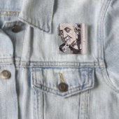 Karikatur von Albert, Duc de Broglie Button (Beispiel)