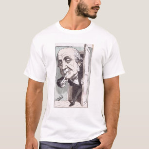 Karikatur von Albert, Duc de Broglie T-Shirt