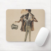 Karikatur von Alexander Dumas Pere Mousepad (Mit Mouse)
