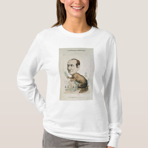 Karikatur von Baron Georges Eugene Haussmann T-Shirt