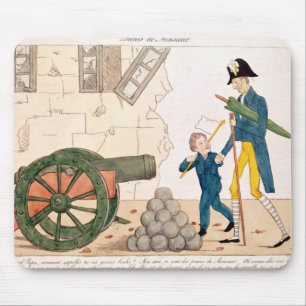 Karikatur von Charles X und Henri Duc De Mousepad