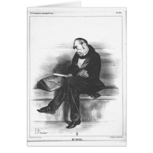 Karikatur von Francois Guizot, "La