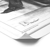 Karikatur von Francois Guizot, "La Poster (Ecke)