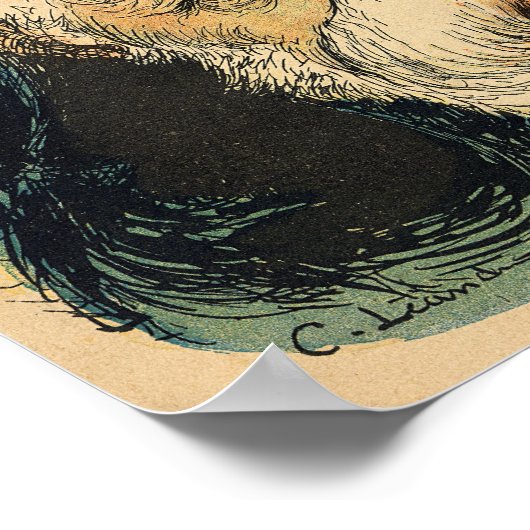 Karikatur von Henri Brisson, Poster (Ecke)