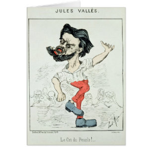 Karikatur von Jules Valles