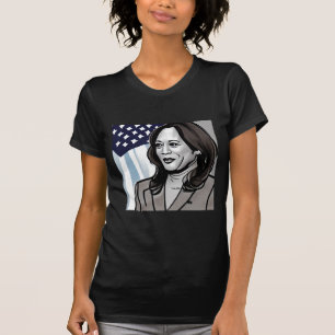 Karikatur von Kamala Harris Political T-Shirt