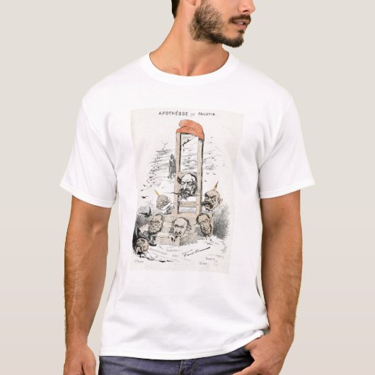 Karikatur von Napoleon III Otto T-Shirt (Vorderseite)
