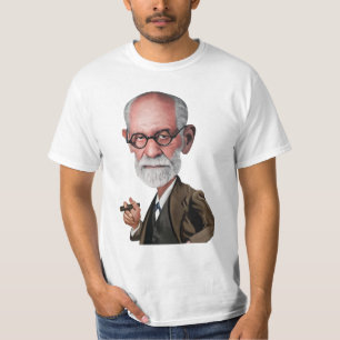 Karikatur von Sigmund Freud T-Shirt