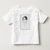 Karikatur von W.B. Yeats, 1898 Kleinkind T-shirt (Vorderseite)